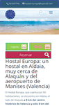 Mobile Screenshot of hostal-europa.es